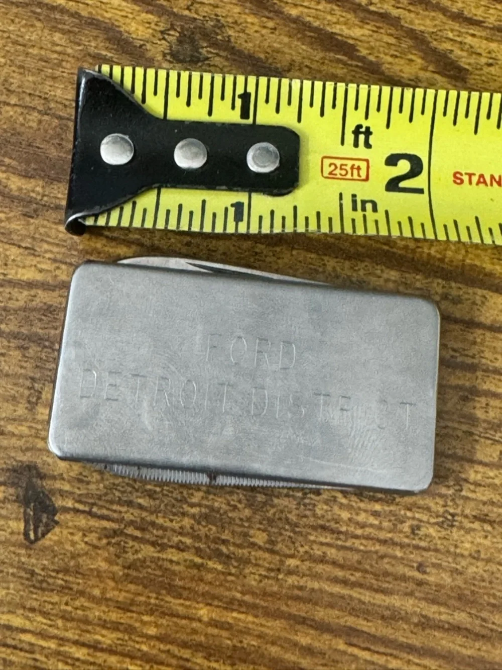 Ford Detroit District Money Clip Multitool Imperial USA‎ Vintage Advertising